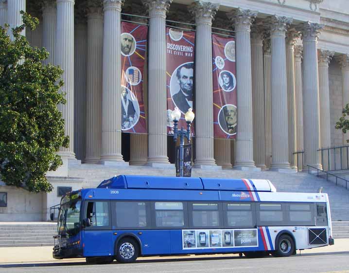 WMATA Metrobus New Flyer C40LFR 2808